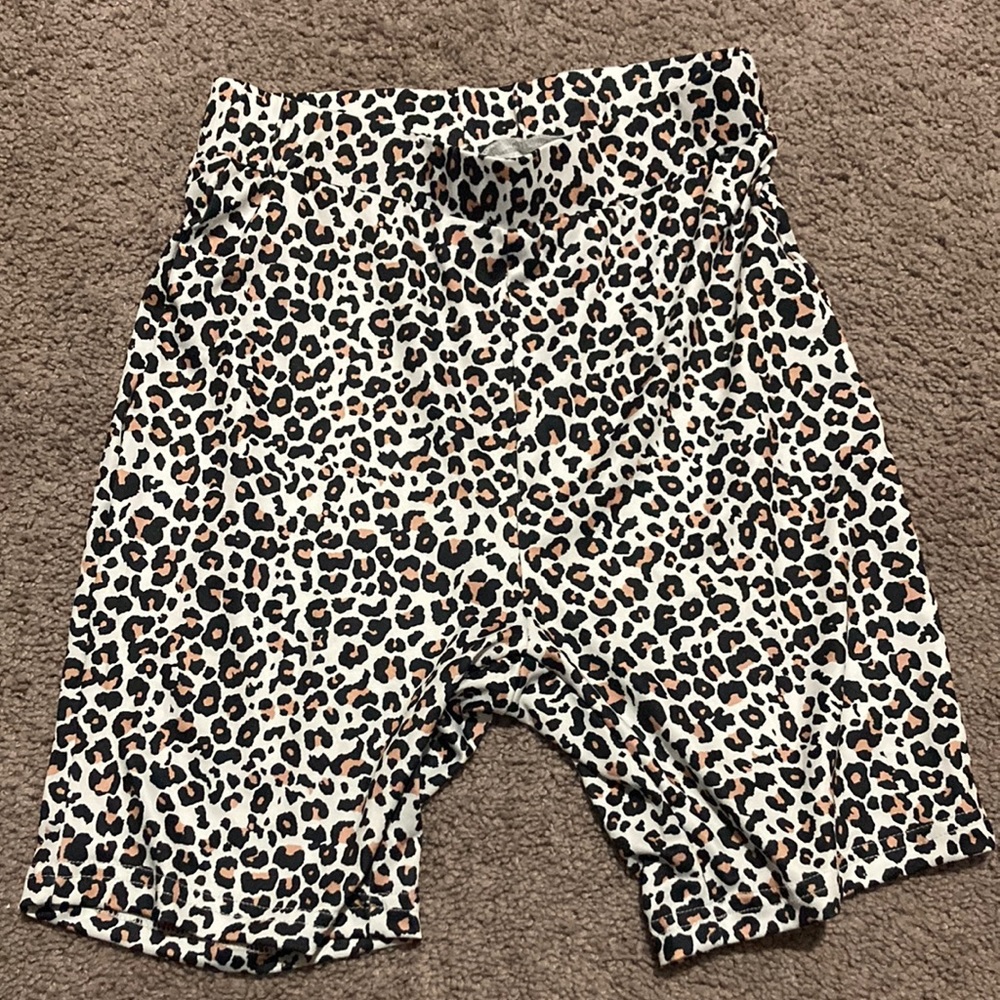 leopard print spandex